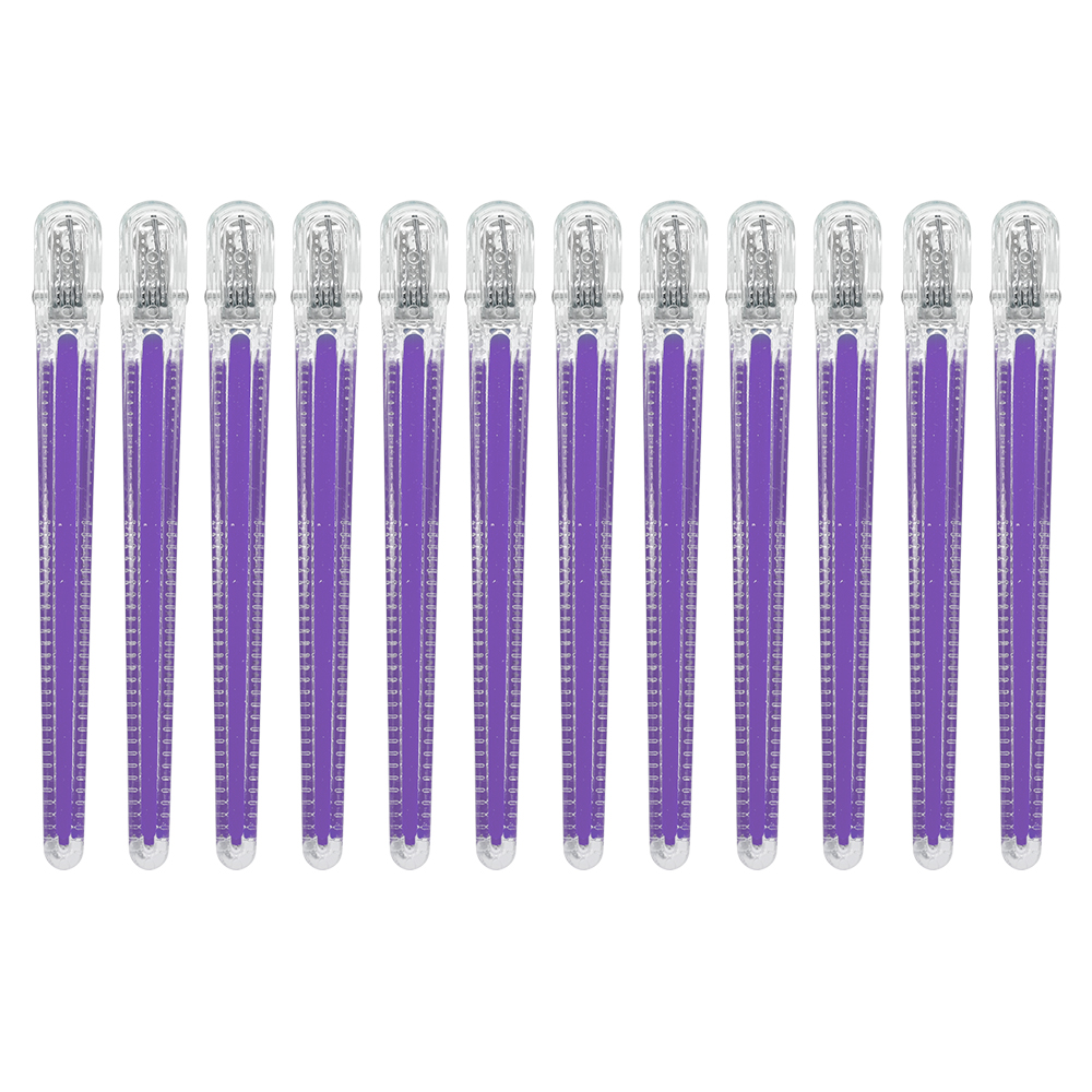12 stks Barbershop Haarspeld Kappers Haar Clip Kapper Kapsel Alligator Clips Professionele Schoonheidssalon Benodigdheden