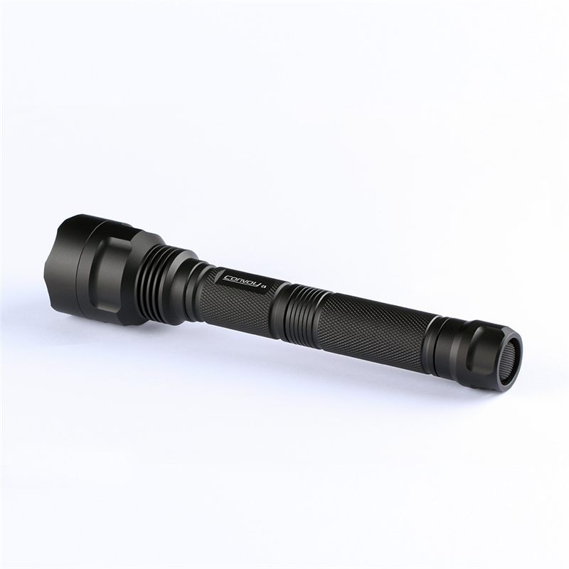 DIY Convoy C8 UV Flashlight Extension Body Tube For 1Pcs 18650 Battery Lantern Torch Spotlights Lamp Accessories
