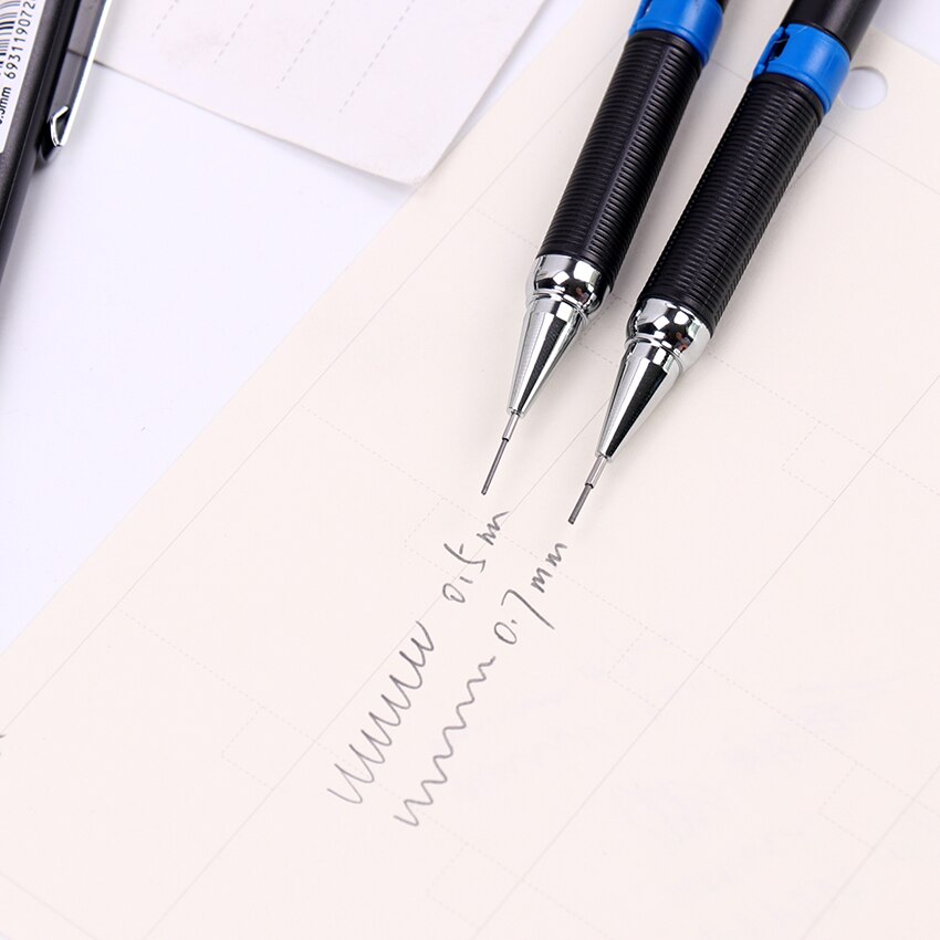 0.5mm Plastic Press Automatic Mechanical Pencil Writing Drawing School Office Supply Student Stationery