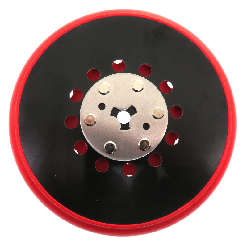 Sanding Pad 150mm, BOSCH RSM6045,6 Inch Medium Hook and Loop Multi-Hole, For GET75 Dual-Mode Random Orbit Sander Abrasive Tools