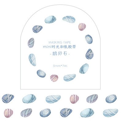 Mini Deco Paper Slim Floral Pink Washi Tape Japanese Stationery Masking Tape School Supplies Stickers Scrapbooking