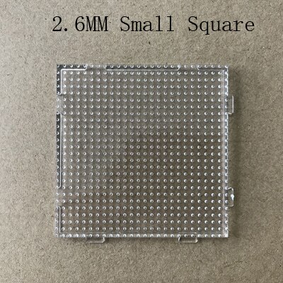Mixed Mini Perler/Hama/Fuse Beads 2.6mm Pegboards Template Hama Beads Shape Pattern Perler Fuse Beads Pegboards
