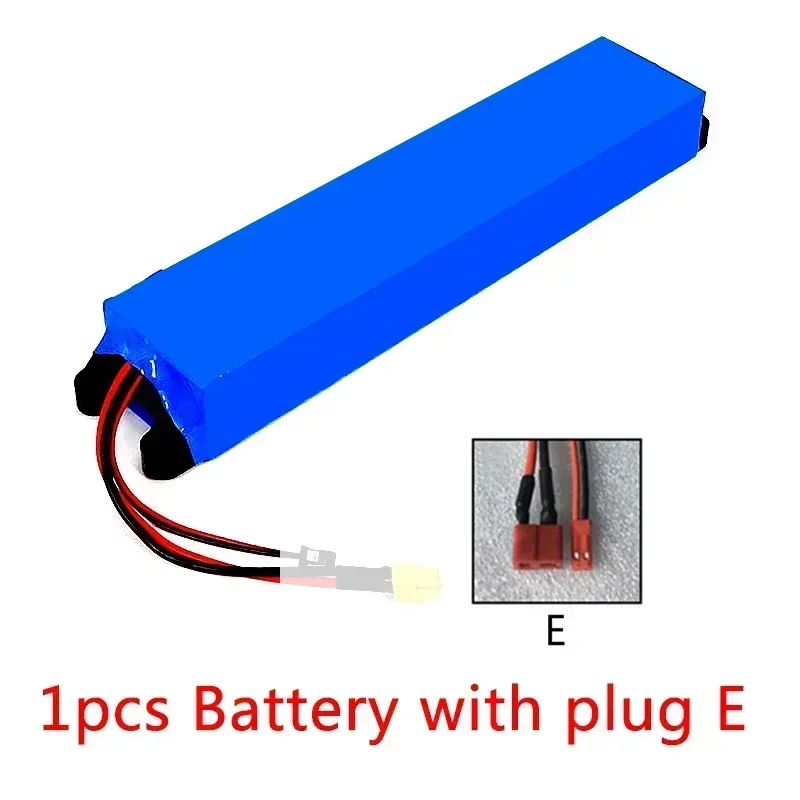 36V batterij 20Ah 18650 lithiumbatterij 10S3P 20000mAh 500W Dezelfde poort 42V elektrische S-scooter M365 E-BK Power batterij met BMS: Paars