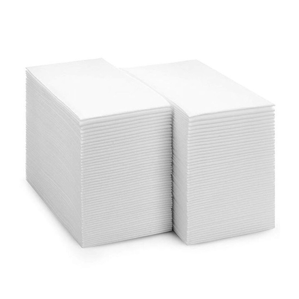 100 Stuks Wegwerp Papieren Tissue Enkele Laag Stof-Gratis Servet Papier 30X43Cm Voor Restaurant Home Hotel 43*30Cm