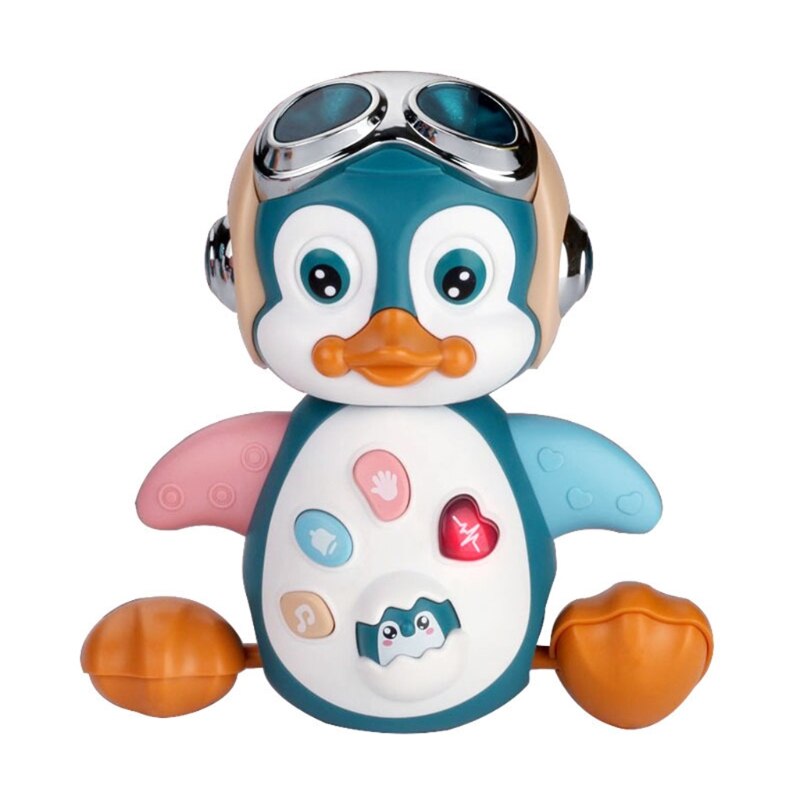 Jouet Rampant Interactif Pour Bébé 0-3 Ans – Avec Lumière Et Musique, Modèle Animal, Stimulation Sensorielle