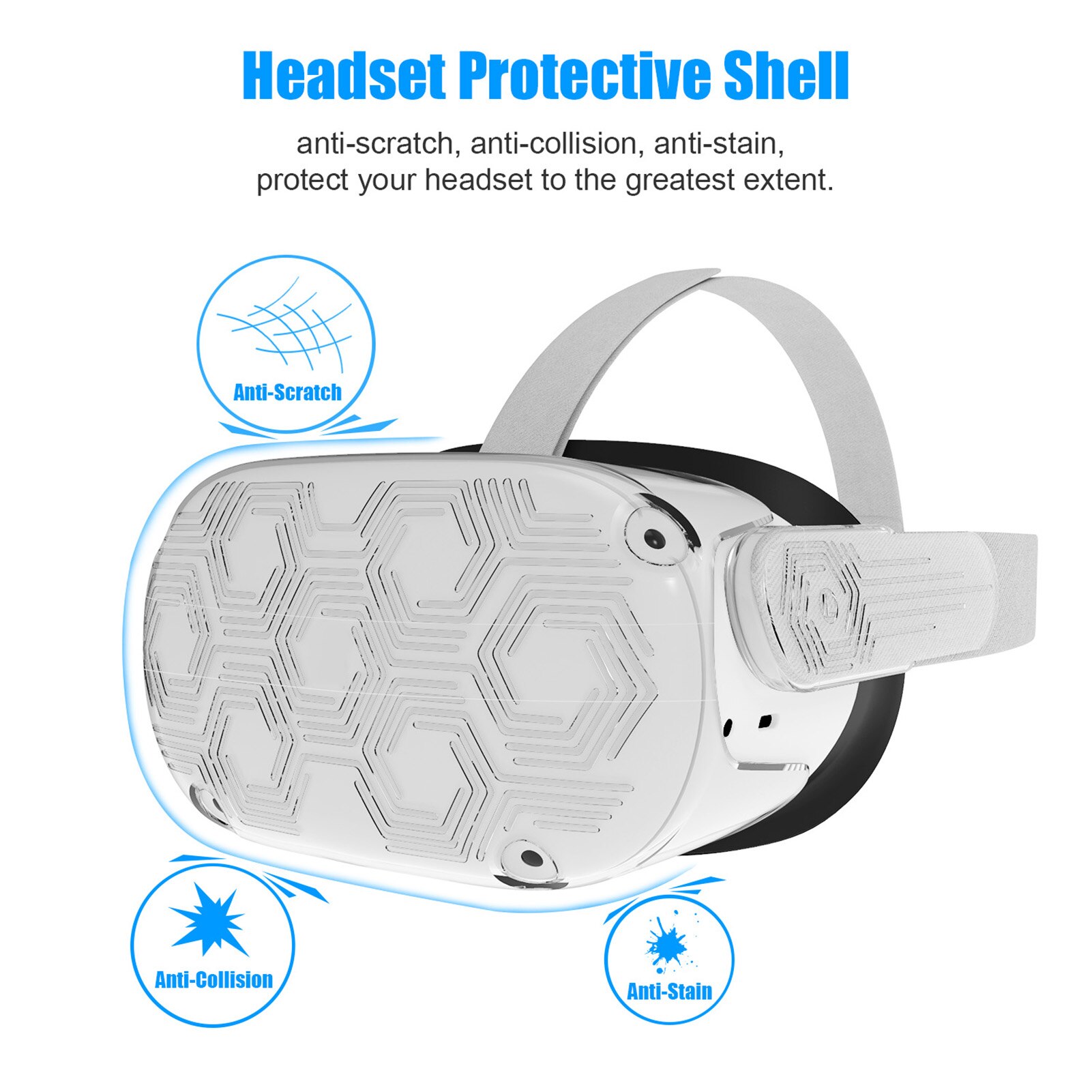 Vr Front Vr Helm Beschermende Front Lens Cover Voor Oculus ... – Grandado