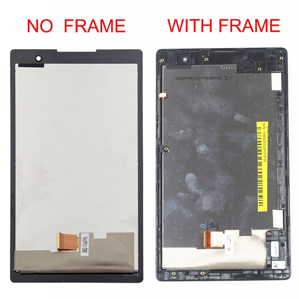 Original 7 ''pour Asus ZenPad C Z170 Z170CG P01Y plein écran LCD matrice écran tactile numériseur capteur Z170CG assemblée avec cadre