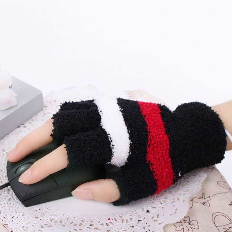 1 Paar Usb Aangedreven Elektrische Verwarming Handschoenen Winter Thermische Usb Verwarmde Handschoenen Elektrische Verwarming Handschoen Verwarmde Handschoenen Warmer