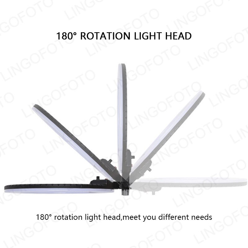 21 22 inch 3 Mode Adjustable LED Ring Light Remote Control Sefile Makeup Live Sreaming UC9957