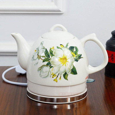Keramik elektrische wasserkocher wasserkocher porzellan blau und weiß porzellan schaum teekanne täglichen Kung-Fu teekanne keramik wasserkocher: Hellgrün