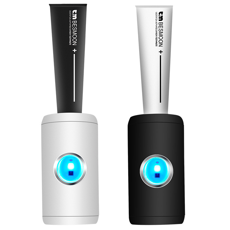 Automatic Toothpaste Squeezer Wall-Mounted Toothbrush Sterilizer UV Disinfection Home Bathroom Accessories Toothpaste Dispenser
