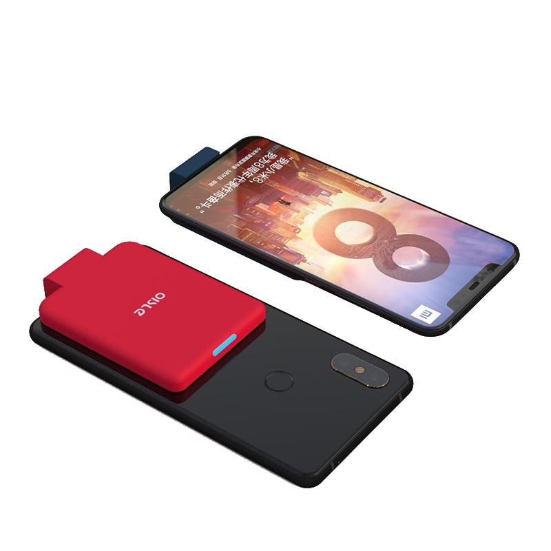 Oisle Power Bank Voor Xiaomi Mi 9 8 6 Ultra Dunne Externe Batterij Power Bank Snel Opladen Draagbare Oplader Type-C Mix 3 5S NOTE3