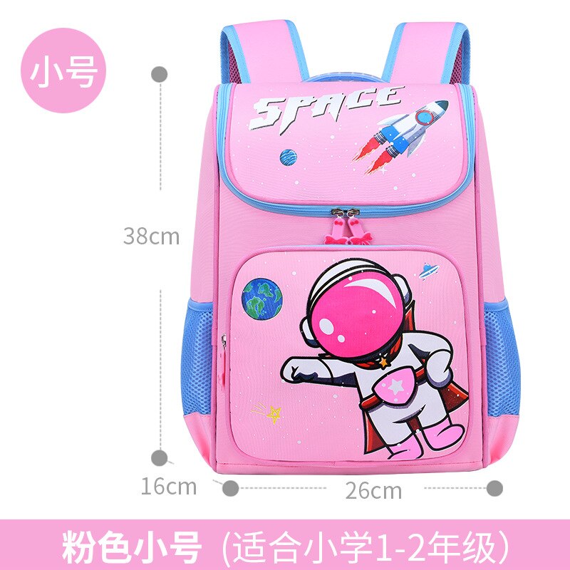 Kinderen Schooltassen Voor Meisjes Jongens Orthopedische Rugzak Kids Rugzakken Schooltas Basisschool Rugzak Kids Book Tassen Mochila: small pink