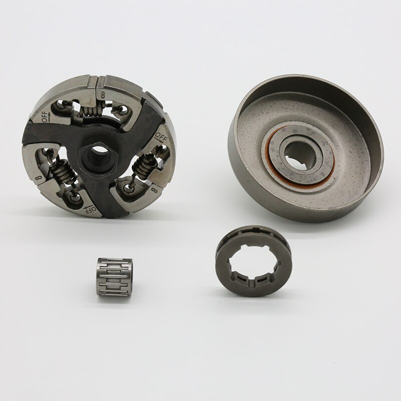 3/8&quot;-7T Clutch Drum Needle Bearing Rim Sprocket Kit Fit For Husqvarna 288 281 288XP 281XP 181 Garden Chainsaw Spare Parts