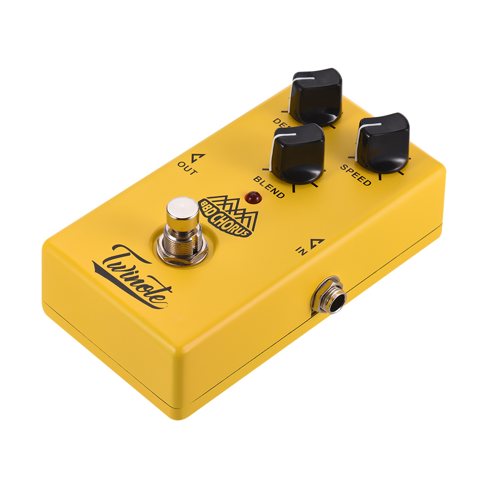 Twinote BBD CHORUS Guitar Effect Pedal Analog Chorus Guitar Pedal Processor Full Metal Shell True Bypass Guitar Accessories: Default Title