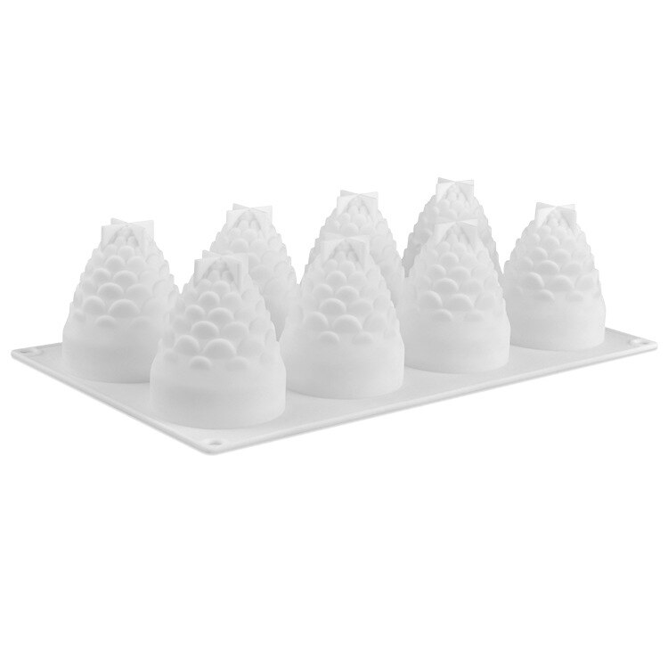 Béton Silicone moules fabricant de béton Beton décor moules à la main béton décoration pommes de pin Silicone moule