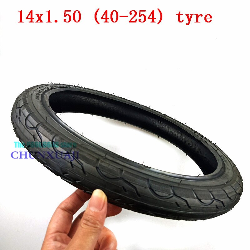 14x1.5'' wheels tyres 40-254 tube fits for Folding Bicycle Bike Kids Bike 14 inches inner outer tires