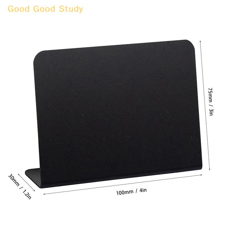 5Pcs Mini Chalkboard Sign With Base Place Cards Name Tags Handheld Menu Blackboard For Labeling Coffee Shop Bakery Table Top