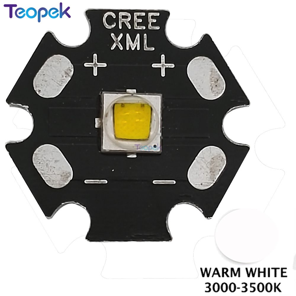 CREE XML2 LED XM-L2 T6 10W WEIß neutral Weiß Warmweiß hoch Energie LED-Emitter mit 16mm 20mm PCB Für Taschenlampe
