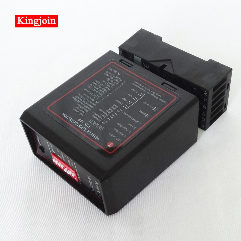 PD132 single-channel induction vehicle loop detector sensor for mayymule motor barrier door parking system vehicle loop detector