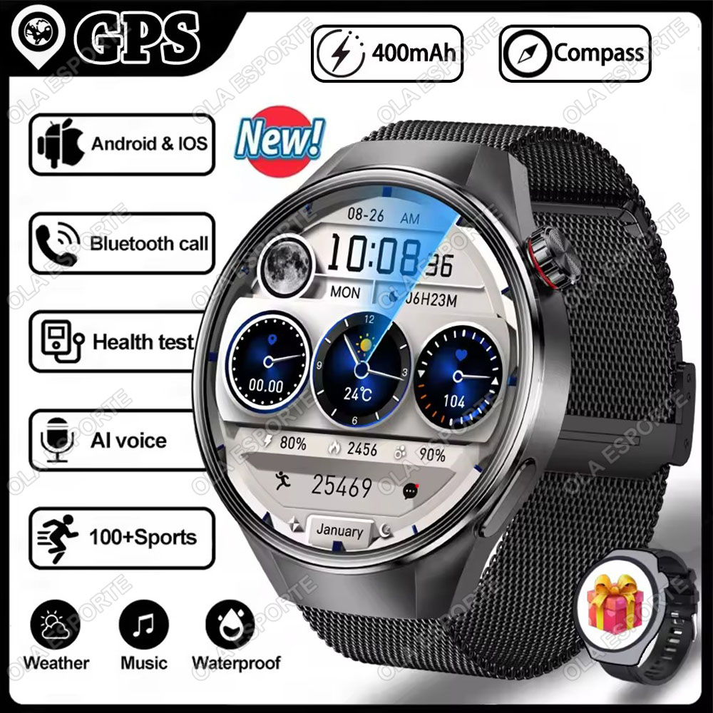 G5 plus sprytny zegarek mężczyźni zegarek 5 zawodowiec 99% stosunek AMOLED ekran kompas BT połączenie GPS trajektoria serce wskaźnik kompas Smartwatch Człowiek Nowy: SZARY