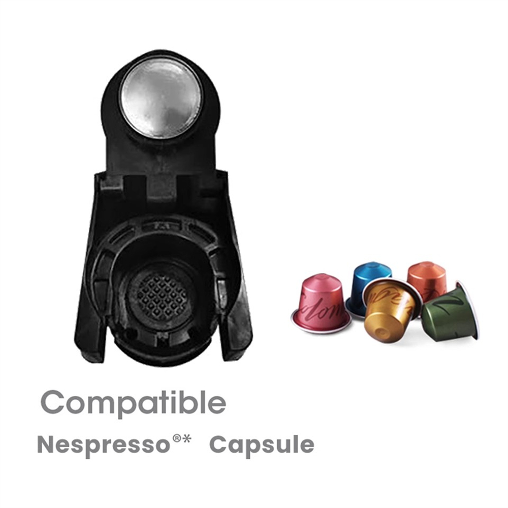 Capsule koffiemachine accessoires zijn geschikt voor HIBREW H2A H2B koffiemachine accessoires koffiepoeder capsule houders Comp: Black