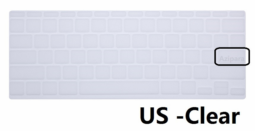 Pokrowiec na klawiaturę TPU do Macbook Pro 13 15 2015 Retina A1502 A1398 US EU English For Macbook Retina 13 15 Keyboard Protector: Beżowy