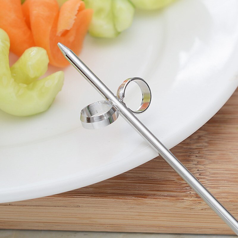 Cuchillo espiral para verduras, cortador para ensalada de patatas, zanahoria, pepino, cortador de tornillos en espiral, herramientas de cocina