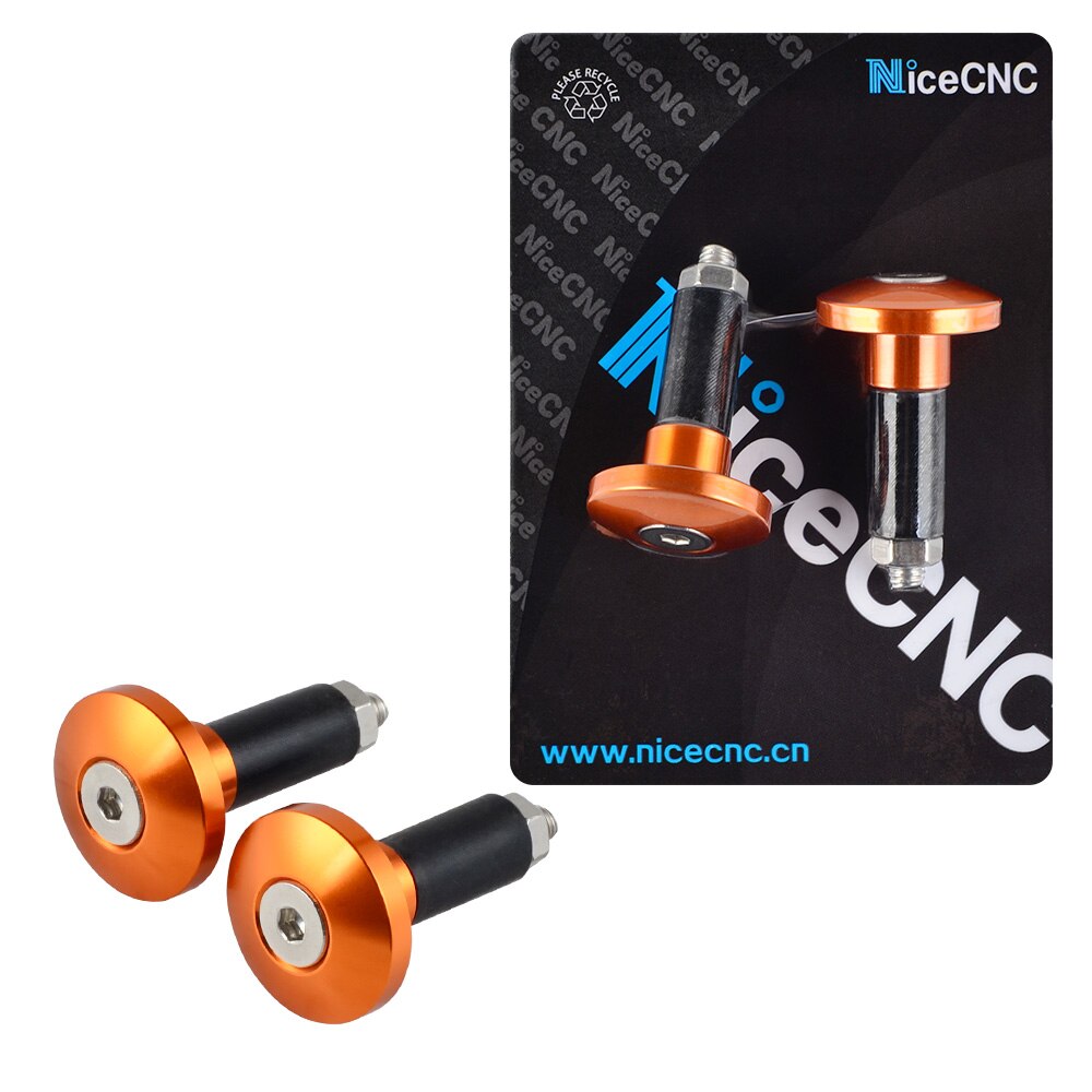 Nicecnc 28mm styret ändkåpan plugg för ktm 200 250 300 350 450 500 530 690 990 exc mxc sx xc xcf xcw hertig enduro supermoto