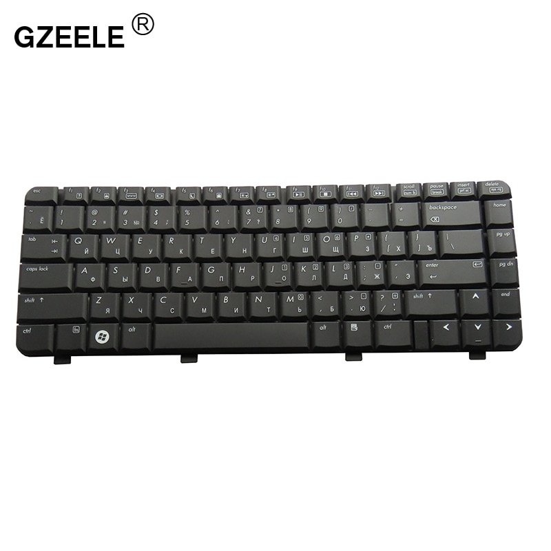GZEELE Russian laptop Keyboard for HP 6720S 550 540 541 RU laptop keyboard BLACK
