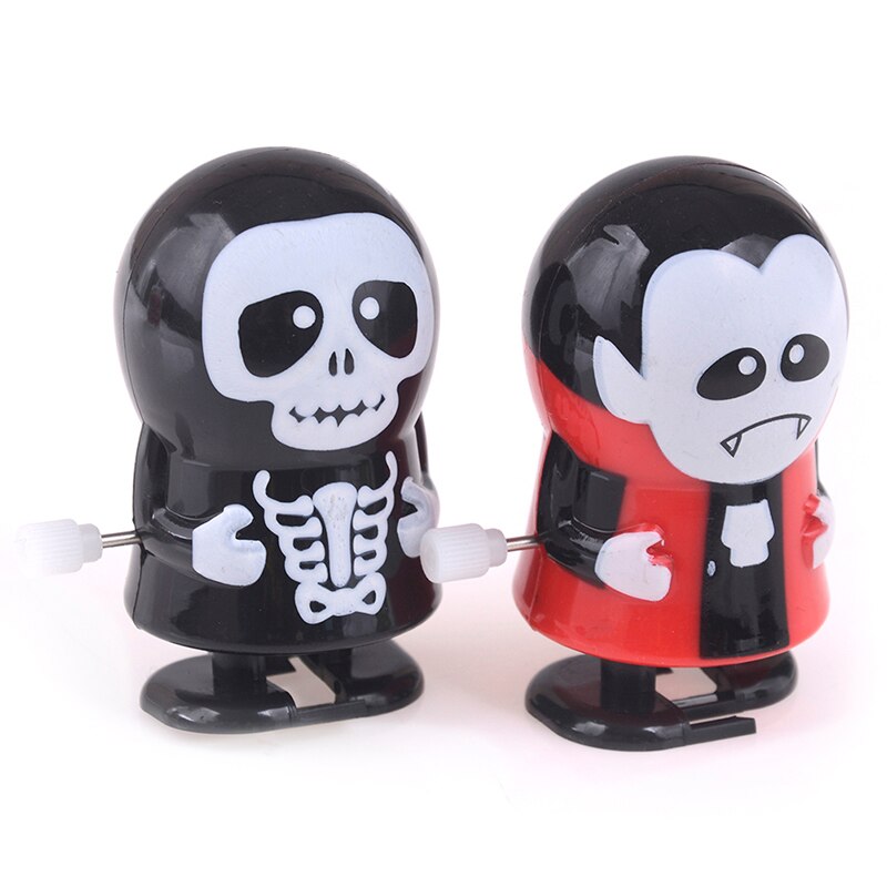 1 pieza mecánico juego educativo broma decoración Halloween reloj salto fantasma juguete 3,6*5,6 cm