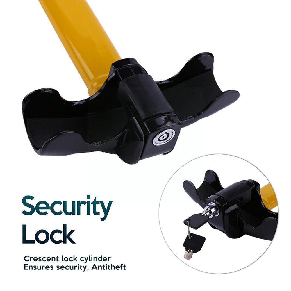 Universal Car Steering Wheel Lock Heavy Duty Anti-Theft Lock Security Wheel Enhance Car/Van Rotary Auto Steering Security P8Q8