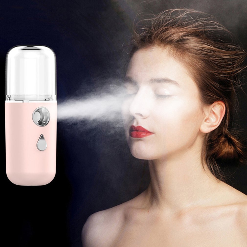 Nano spray hydratatie-instrument, mini draagbare oplaadbare handzame gezichtsstomer, schoonheidsbevochtiger