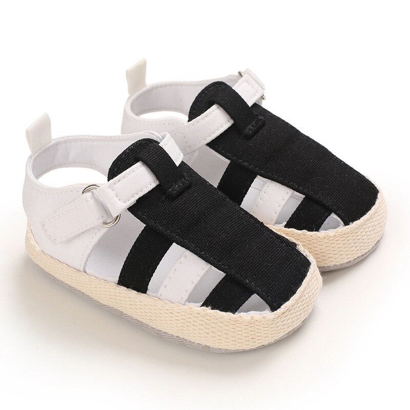 0-18M Summer Kids Baby Boys Hollow Out Sandals Non Slip Infant Soft and Breathable Walking Shoes: W / 13-18 Months