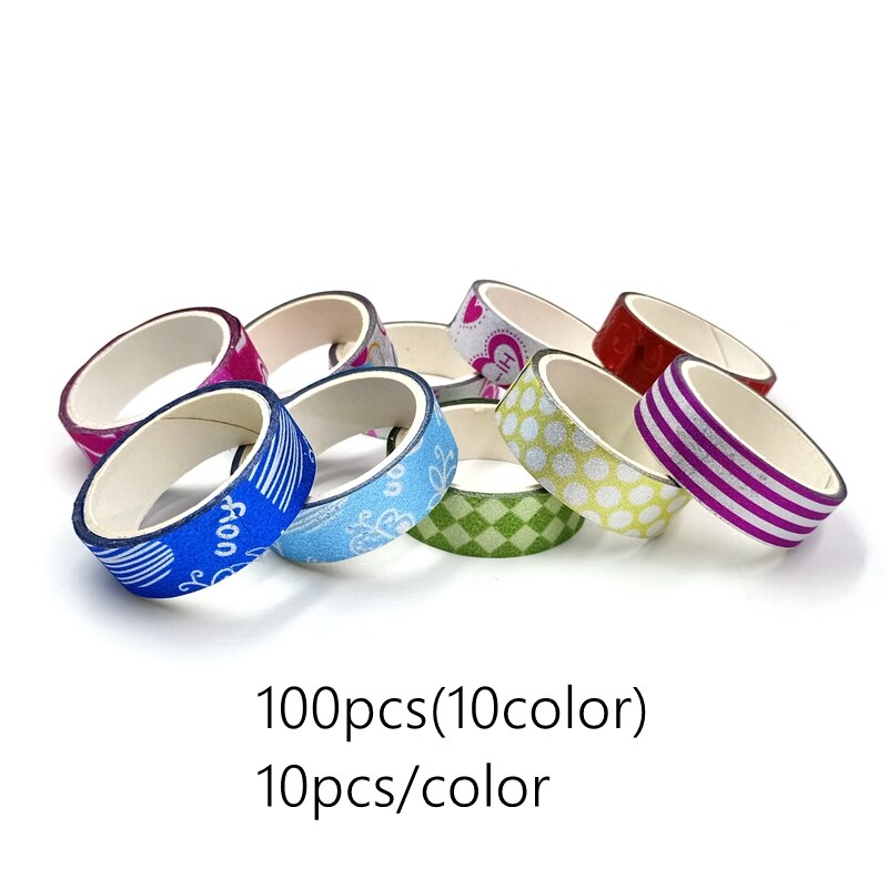 10 Kleur Festival Viering Verjaardag Avond Party Ball Graduation Ceremony Versieren Gekleurde Lint Kwasten Plakband: Default Title