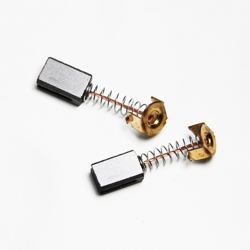 30Pcs Carbon Motor Brushes Electric Rotary Motor Tool for Dremel Electric Motors Spare Part Repair (12X8X5mm Base)