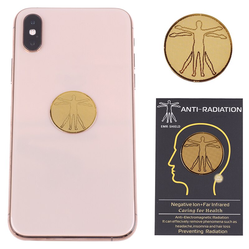 6 pièces Anti-rayonnement protecteur bouclier EMF Protection téléphone portable autocollant bloqueur pour les appareils électroniques