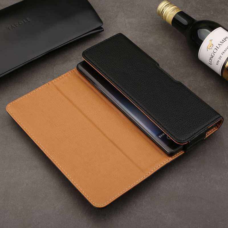 Leder Tasche fallen Für Xiao mi rot mi Hinweis 7 K20 Profi fallen Telefon Tasche Litch Gürtel Clip Universal- Halfter für Xiao mi mi 8 mi 9 SE fallen