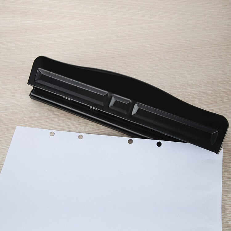 Sx-4404 Adjustable Four-hole Manual Punch Machine Thickness 12mm Punch Hole Punch Hole Binder Binder Diy Inner Page Tool: Default Title