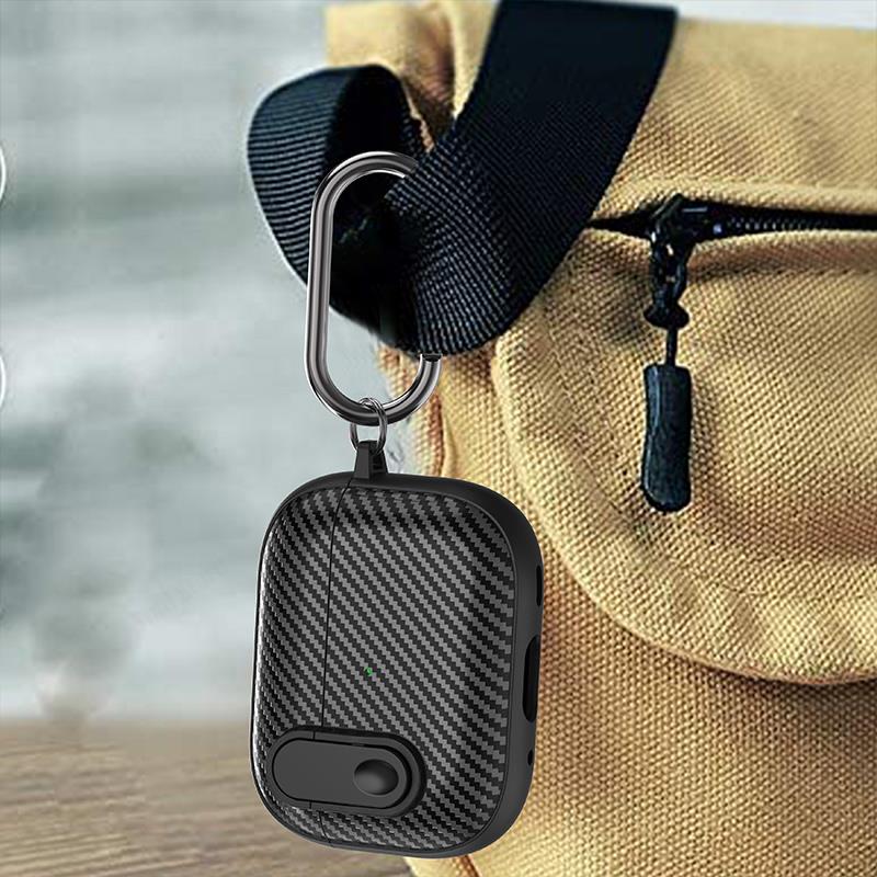 Funda con cerradura de fibra de carbono para Apple AirPods Pro 2 2nd 3 2 1 generación, fundas para AirPods Pro 2023, carcasa de TPU a prueba de golpes