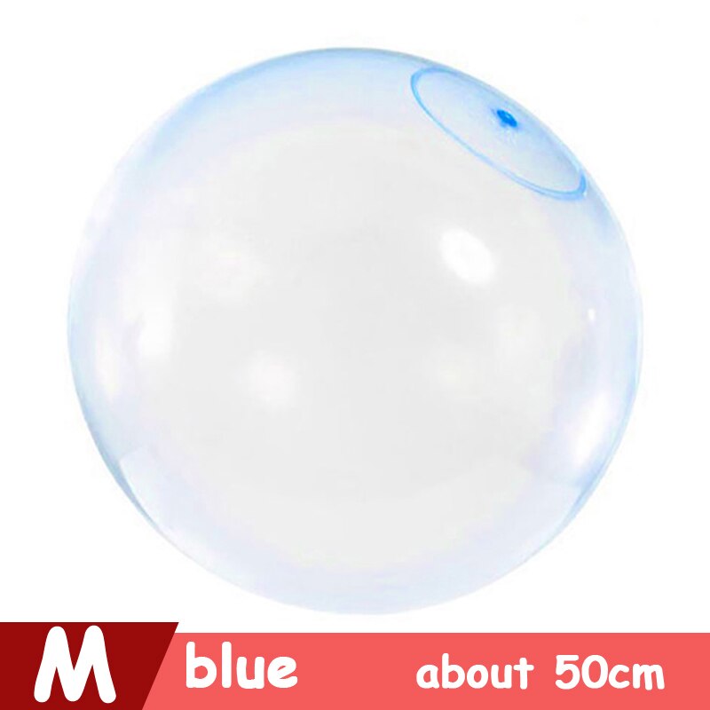 XL L M S Inflatable Soft Water FilIed Bubble Ball Blow up Summer Outdoor Fun Games For Party Pool Bath Ballon Toys Playball