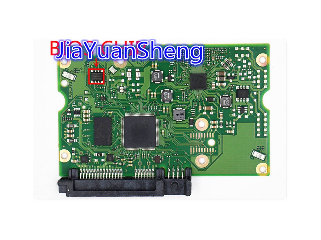 Seagate Desktop Hard Drive Circuit Board Nummer: 100706008 Rev A / 8480 E, 8480 D / ST4000DX000, MB1000ECWCQ