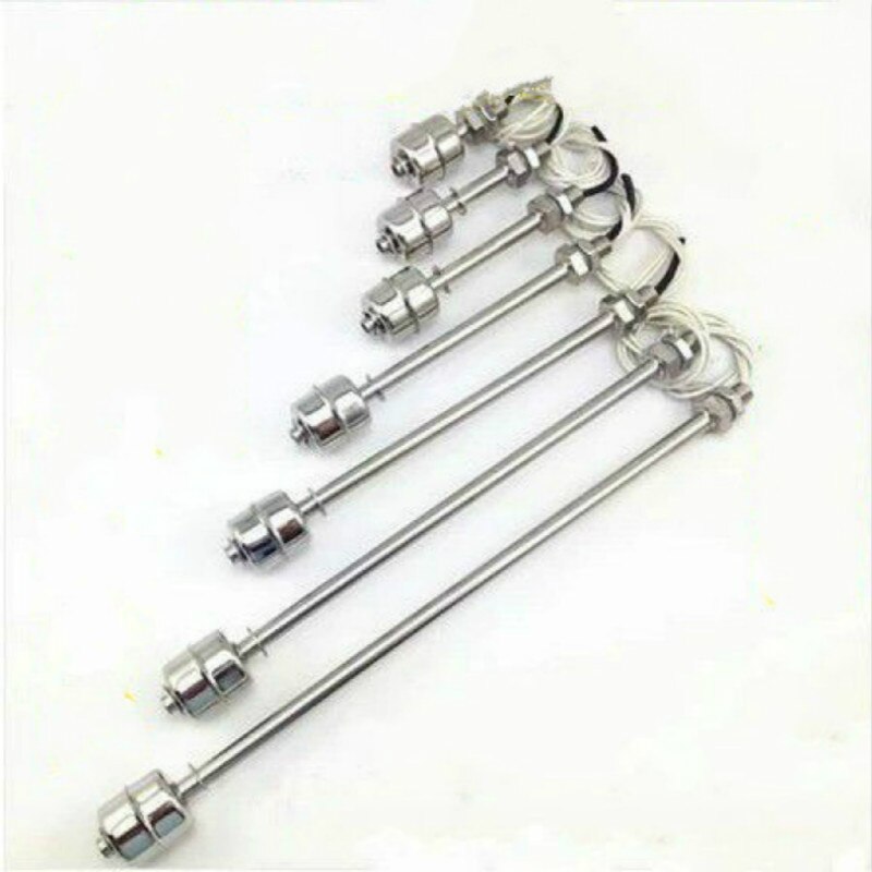 Stainless steel float switch Water level switch Liquid level switch Float level controller45mm-700mm 110v/220v