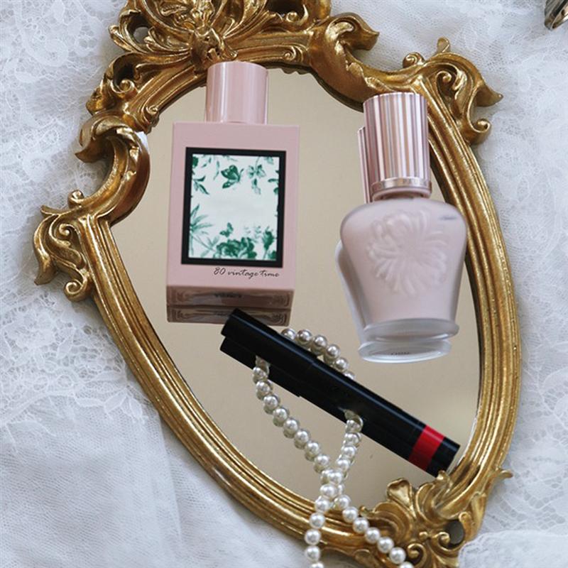 Prachtige Make-Up Spiegel Opknoping Spiegel Vintage Badkamer Spiegel Voor Vrouw Dame (Maat S)