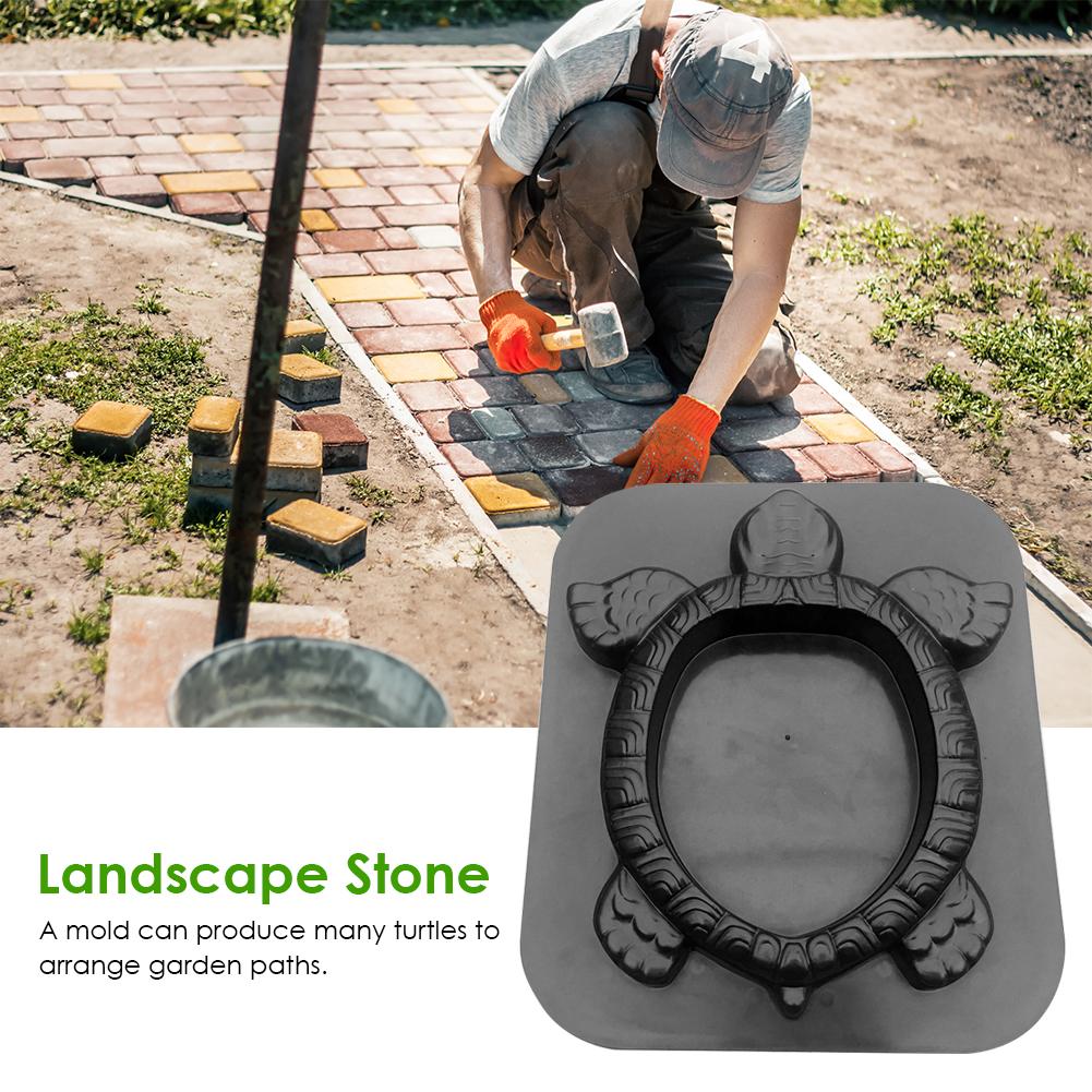 Planting Flowers Mould Garden Path Maker Turtle Concrete Cement Mold Brick Decor Save Your Time and Energy for Convenience