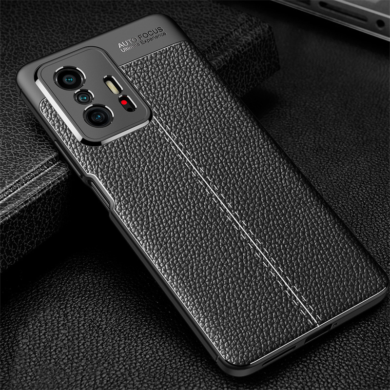 For Xiaomi 11T Pro Case For Xiaomi 11T 12T Pro Mi 12 Lite Cover Funda Shell TPU Soft Leather Phone Bumper For Xiaomi 11T