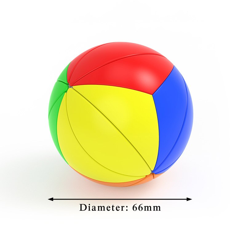 Kinder 3D Magie Cube Spielzeug Lernen Pädagogisches Runde Form Multi-farbe Geschwindigkeit Yeet Ball Cube ABS Anti Stress Spiel puzzle Cube