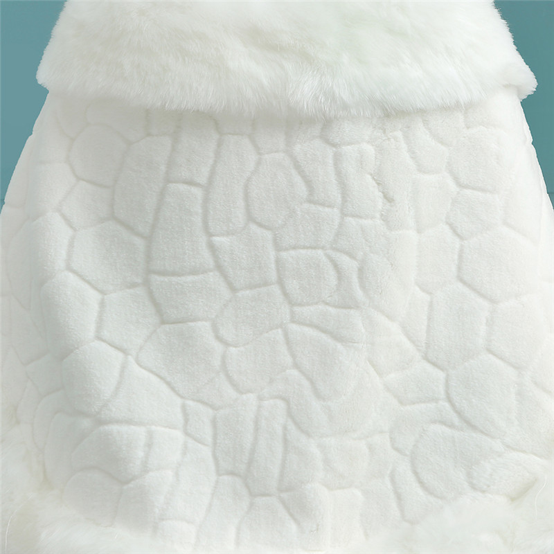 Vinter fuskpäls brudjacka varm bolero lyxiga bröllop brud wraps cape bröllopsjacka