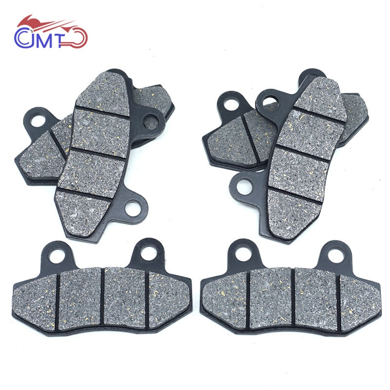 Para Hyosung GT125 Naked GT250P GT250iR GT250R GT650 GT650R GT650S GT650TTC GT650X GV650 juego de pastillas de freno delanteras y traseras, 3 pares