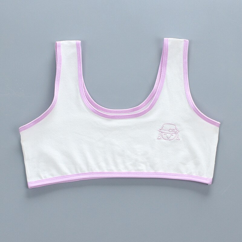 Bra for Girls 12 years Underwear Tops for Teens Lingerie Children Sport Training Bras Tank Kids Undies Undercloth 7-14T: 5